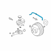 OEM 2010 Ford Escape Tube Diagram - 9L8Z-9C482-A