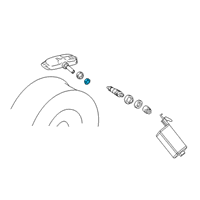 OEM 2022 Lexus UX200 TPMS Service Kits Diagram - 90942A5042