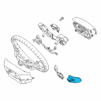 OEM Kia SWITCH ASSY-PADDLE S Diagram - 96770F6000