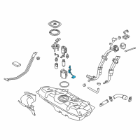 OEM 2012 Kia Rio Fuel Pump Sender Assembly Diagram - 944601R500