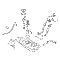 OEM Kia Regulator-Fuel Pressure Diagram - 313803S900