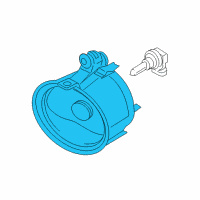 OEM 2017 BMW X4 Fog Light, Led, Right Diagram - 63-17-7-317-252
