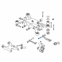 OEM BMW 750Li Hexagon Collar Screw Diagram - 33-00-6-766-024