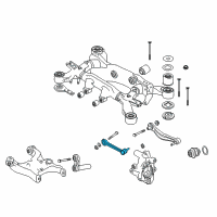 OEM BMW 525xi Control Arm Repair Kit Diagram - 33-32-2-348-886