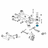 OEM 2005 BMW 745Li Stopper, Rear Diagram - 33-31-6-778-120