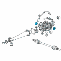 OEM 2022 Chevrolet Equinox Axle Seal Diagram - 84905753