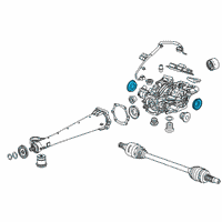 OEM GMC Terrain Axle Seal Diagram - 84905753