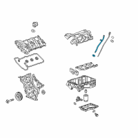 OEM 2019 Chevrolet Camaro Guide Tube Diagram - 12672636