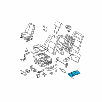 OEM 1995 BMW 750iL Sensor Mat Co-Driver'S Seat Identif. Diagram - 65-77-6-949-788