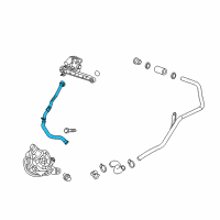 OEM Pontiac G5 Hose & Tube Assembly Diagram - 25922318