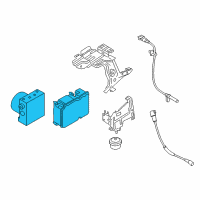 OEM 2018 Ford Transit-350 HD ABS Control Unit Diagram - FK4Z-2C405-C