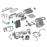 OEM 2018 Buick Regal TourX Expansion Valve Diagram - 39129483