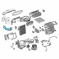 OEM 2019 Buick Regal Sportback Tube Assembly Diagram - 39129485