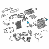OEM Buick Regal Sportback Actuator Diagram - 39046731