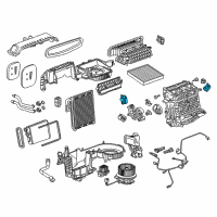 OEM 2020 Buick Regal Sportback Actuator Diagram - 39046731