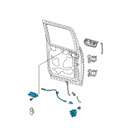 OEM 2002 Lincoln Blackwood Control Assembly Diagram - 1L3Z-16264A01-CA