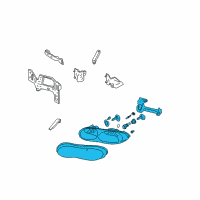 OEM 1999 Chevrolet Camaro Composite Assembly Diagram - 16525314