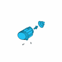 OEM 2006 BMW X5 Fog Lights, Left Diagram - 63-17-6-920-885