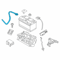 OEM 2020 Chrysler 300 Battery Positive Wiring Diagram - 68207018AE