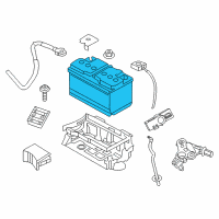 OEM 2016 Jeep Grand Cherokee Battery-Storage Diagram - BBH8A001AA