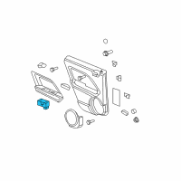 OEM 2007 Dodge Caliber Switch-Power Window Diagram - 68018920AA