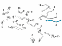 OEM BMW X7 HOSE, RADIATOR Diagram - 17-12-9-894-775