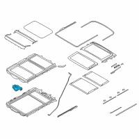 OEM 2013 BMW X1 Actuator Diagram - 54-10-2-993-883
