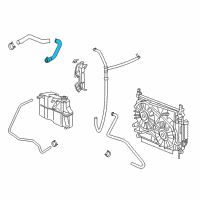 OEM 2006 Dodge Charger Hose-Radiator Outlet Diagram - 4596835AB