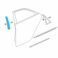 OEM 2018 Cadillac CT6 Applique Diagram - 84152492