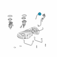 OEM 2020 Jeep Gladiator Cap-Fuel Filler Diagram - 68484447AA