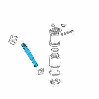 OEM 2010 Lexus RX350 Shock Diagram - 48531-48310