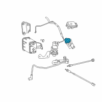 OEM 2000 Jeep Grand Cherokee Pump-Leak Detection Diagram - 68263921AA