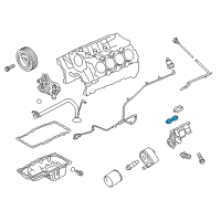 OEM 2014 Ford F-150 Adapter Gasket Diagram - AL3Z-6840-A