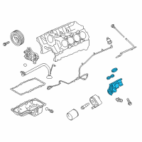 OEM 2018 Ford E-350 Super Duty Adapter Diagram - AL3Z-6881-DD