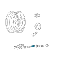 OEM Buick LaCrosse Valve Assembly Valve Diagram - 15853316