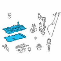 OEM 2015 Scion iQ Valve Cover Diagram - 11201-47121