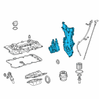 OEM 2012 Scion iQ Front Cover Diagram - 11310-47022