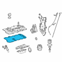 OEM Scion iQ Valve Cover Gasket Diagram - 11213-47020