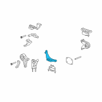 OEM Saturn Aura Mount Bracket Diagram - 15224956