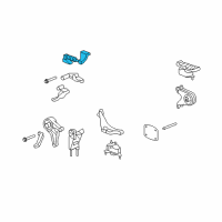 OEM 2012 Chevrolet Malibu Snubber Asm-Engine Mount Diagram - 15224954