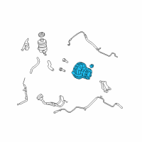 OEM Kia Rondo Pump Assembly-Power STEE Diagram - 571002G101