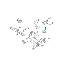 OEM Ford Expedition Lower Mount Bolt Diagram - -W708103-S439