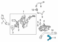 OEM 2022 BMW 330e xDrive WIRE HEAT MANAGEMENT MODULE Diagram - 11-53-8-651-265
