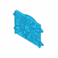 OEM 2015 Dodge Charger FANMODULE-Radiator Cooling Diagram - 5181995AC