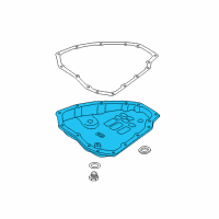 OEM Nissan Versa Pan Assy-Oil Diagram - 31390-3MX0A