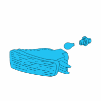OEM Signal Lamp Assembly Diagram - 81510-04080
