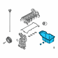 OEM 2019 Jeep Renegade Pan-Engine Oil Diagram - 68440656AA