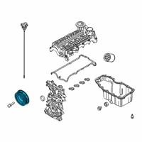 OEM 2020 Jeep Renegade CRANKSHAFT Diagram - 68440345AA