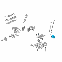 OEM 2017 Chevrolet Tahoe Filler Cap Diagram - 12707246