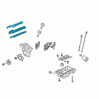 OEM 2012 Buick Enclave Cover, Camshaft Diagram - 12647772